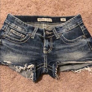 Buckle brand shorts.